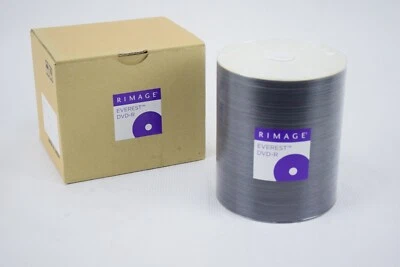 Rimage 2002472 100 Pack Everest DVD-R White Label Blank DVD Made in Japan - Image 1 of 4