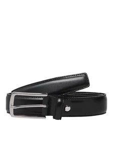 Cinturón de cuero para hombre Jack & Jones JACCHRISTOPHER 80 90 95 105 cm negro marrón - Imagen 1 de 3