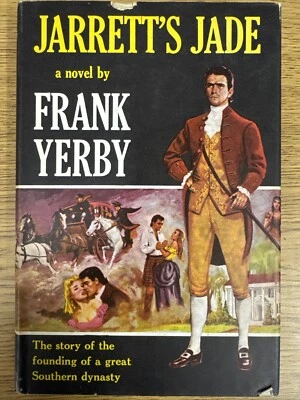 Vintage 1959 Jarrett's Jade A Novel By Frank Yerby Book Club Edition Hardcover - Image 1 of 4