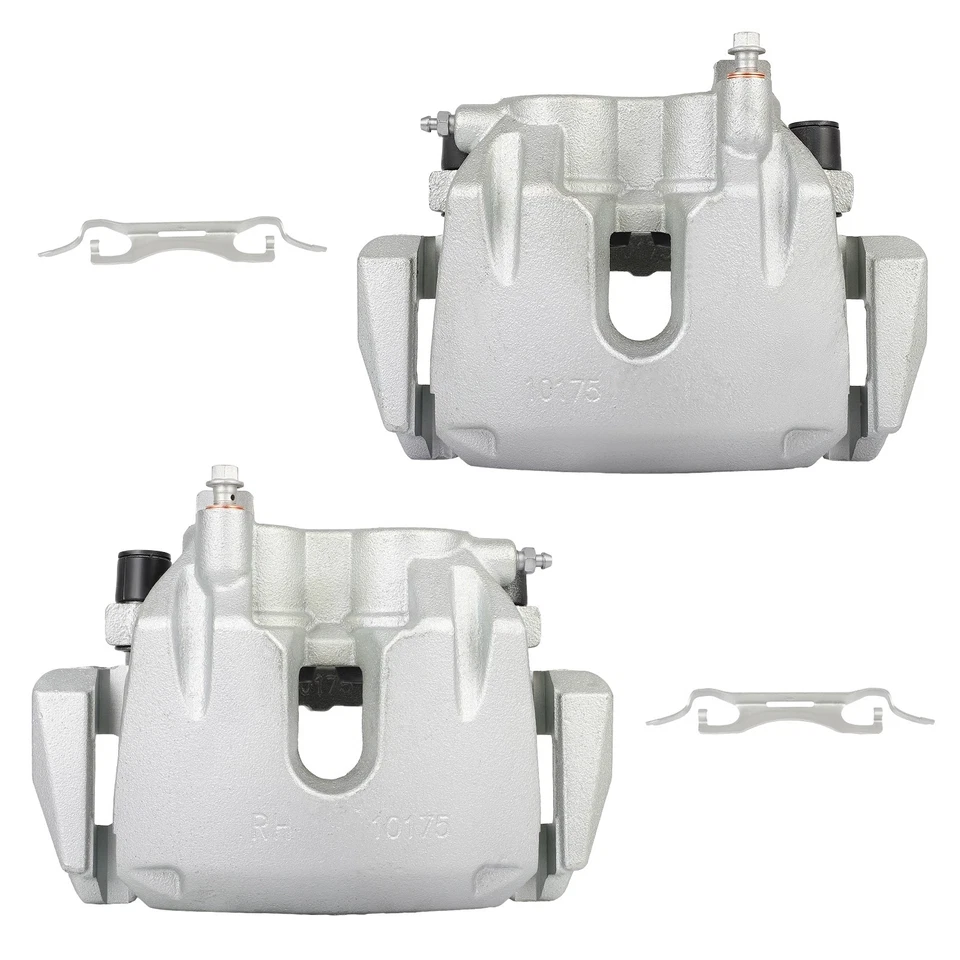 For 2014-2020 Jeep Grand Cherokee AWD Front Pair Brake Calipers w/ Bracket - Image 1 of 1