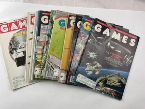 Vintage 1985 Games Magazine Lot Puzzles Logic Star Wars  Sports Baseball - Imagen 1 de 7