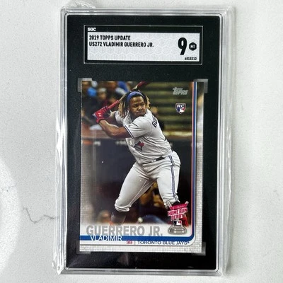 2019 Topps Update Vladimir Guerrero Jr. #US272 SGC 9 Graded Baseball Card - Image 1 of 4