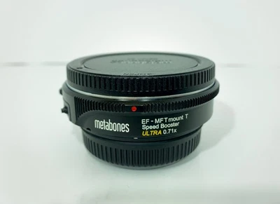 Metabones Speed Booster ULTRA 0.71x  EF to Micro Four Thirds T - MB_SPEF-m43-BT4 - Image 1 of 4
