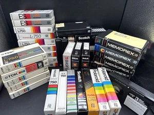 50 Beta Max Tapes Used Vintage Sony memorex polaroid TDK  Clean - Picture 1 of 8