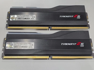 ✔✔ G.SKILL Trident Z5 RGB 32GB (2 x 16GB) 7200 MT/s DDR5 *CL34* INTEL XMP - Image 1 of 3
