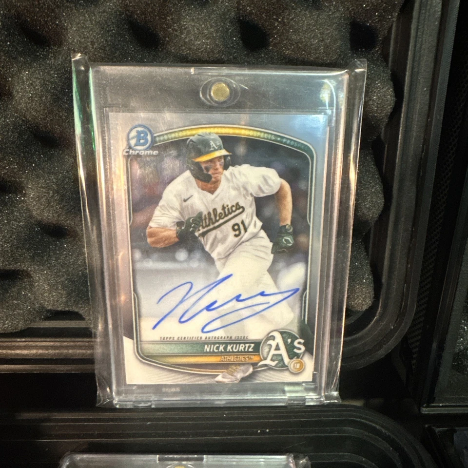 🔥 Nick Kurtz 2025 Bowman Chrome RC Auto CHASER PACK! $2 Floor — $200+ Hit 🔥 - Image 1 of 1