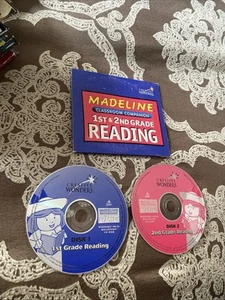 PC - CD ROM Windows 95: Madeline 1 & 2 Grade Read Companion - Ships Fast - Picture 1 of 4