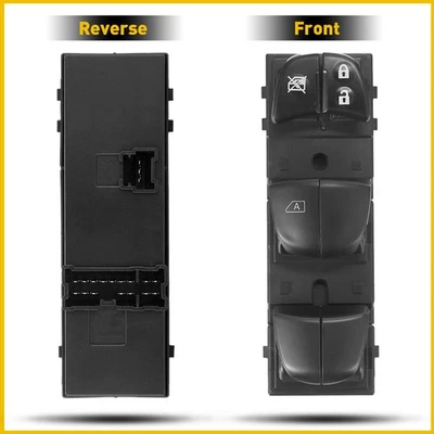 For 2013 - 2018 Nissan LEAF Power Window Master Control Switch Left Driver Side - Image 1 of 4
