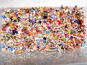 LEGO Friends Minifigure Torso 50 pc Lot {WASHED} - Picture 1 of 10