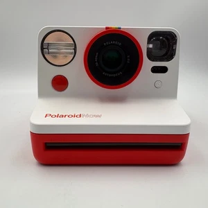 Polaroid Now i-Type Instant Camera Red/White Retro Tested & Working - Picture 1 of 9