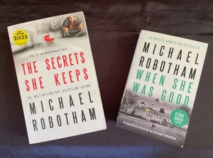 Michael Robotham 2 x Bundle When She Was Good The Secrets She Keeps Paperbacks - Picture 1 of 4