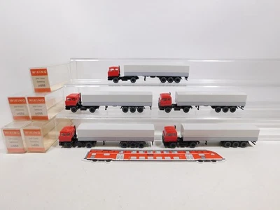 5X Wiking H0 1:87 24 555 Modello Sattelzug/SZ/LKW DAF-Turbo Mint Box #DD519-0,5 - Immagine 1 di 4