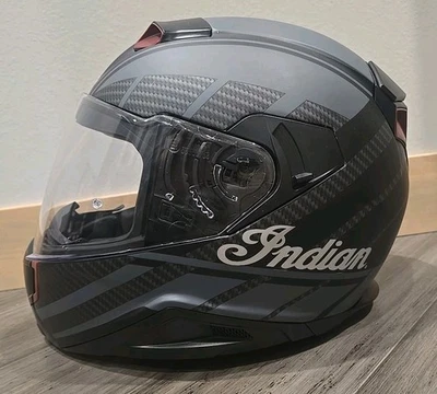 Casco integral Indian Motorcycle abatible talla S negro mate como nuevo Moto Race Foto 1 de 4