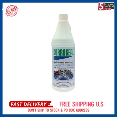 Corroseal-82320 convertidor de óxido a base de agua imprimación de metal, convertidor de óxido - 1 qt Foto 1 de 4