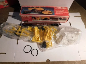 Lionel 0 / 027 L & N Flachwagen mit Planierraupe / Schaber Ladebox und unmontierten Bausätzen - Bild 1 von 12