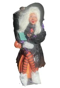 Muñeca grande Northwest Santa Creations Witch Halloween nueva de colección perfecta #2 - Imagen 1 de 7