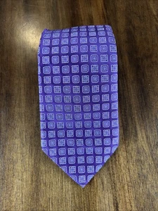 BROOKS BROTHERS Golden Fleece Silk Tie Desginer Geometric Purple W4xL58 - Picture 1 of 4