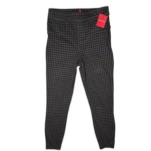 Spanx Women's Gray Houndstooth Jean-ish Ankle Leggings size Small - Picture 1 of 12