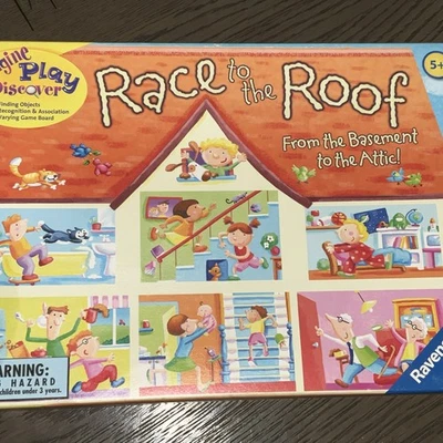 Juego de mesa infantil Ravensburger Race to the Roof 2011 completo Foto 1 de 4