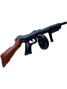 20s 1920s Gangster Inflatable Tommy Gun Toy 75cm Fancy Dress New by Smiffys - Picture 1 of 1