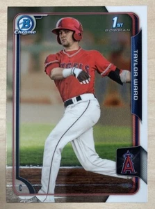 TAYLOR WARD - 2015 Bowman Chrome Draft #130 - LOS ANGELES ANGELS - Picture 1 of 2