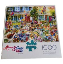 Sealed Aimee Stewart Buffalo Games "Yard Sale" 1000 Piece Jigsaw Puzzle Unopened