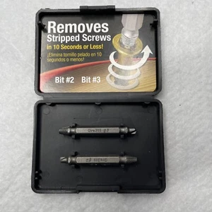 Alden Grabit Screw Remover Kit Removes Stripped Screws in Seconds #2 & #3 Heads - Picture 1 of 4