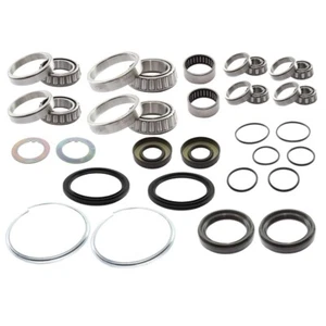 Front Swivel Hub + Wheel Bearing Seal Kit for Nissan Patrol MQ MK 1980-1987 - Picture 1 of 11