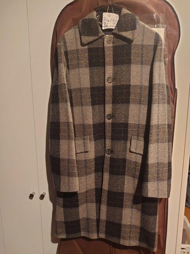 Cappotto collare convertibile abbottonato modello a scacchi ACNE STUDIOS spedizione da JP!