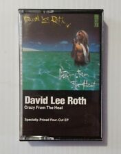 David Lee Roth "Crazy From the Heat" Cassette Tape 1985 Warner Bros # 4-25222