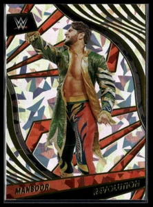 2022 Panini Revolution WWE #92 Mansoor Fractal - Picture 1 of 2