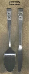 Placa de plata Community Coronation 2 piezas - Imagen 1 de 1
