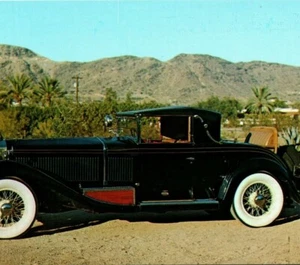 1929 Isotta Fraschini 8-A Convertible Castagna Milan Scottsdale Vintage Postcard - Picture 1 of 4
