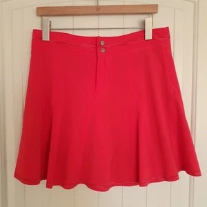Title Nine Swingtastic Nimblene Skort Red Size 6 - Picture 1 of 11