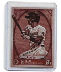 2021 Topps Gypsy Queen Nick Solak RC Sepia /99 - Bild 1 von 2