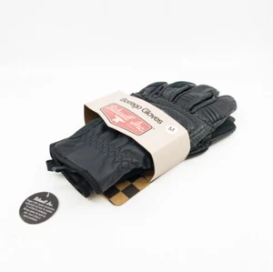 *NEW* Biltwell Borrego Gloves - Black - Medium #57259 - Picture 1 of 9