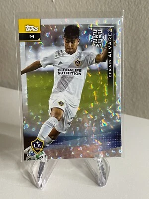 Efrain Alvarez ICY WHITE FOIL 22 Under 22 2021 Topps MLS Major League Soccer 165 - Image 1 of 2