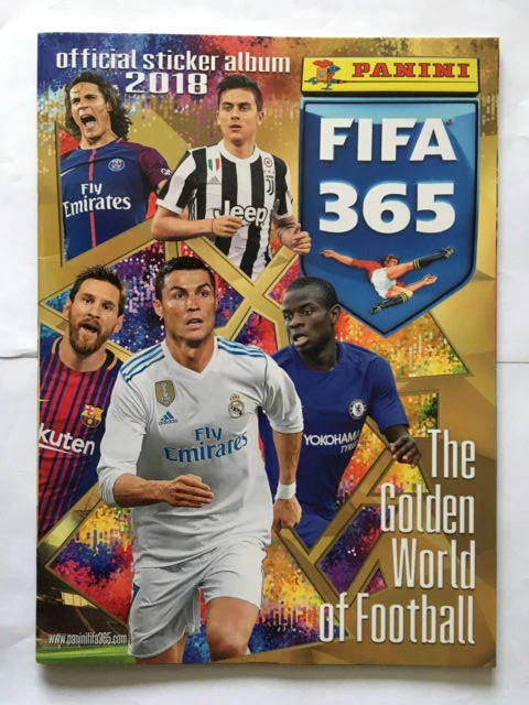 ALBUM PANINI FIFA 365 2018 FRANCE VIERGE FRENCH VERSION