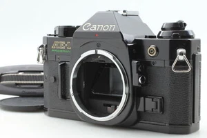 All Work Canon AE-1 Program SLR 35mm Film Camera Black Body from JAPAN - Picture 1 of 11