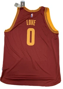 New Kevin Love Size 2X Mens Cleveland Cavaliers Adidas Red Swingman Jersey NWT - Picture 1 of 11