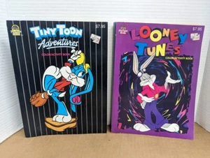 NEW 1995 Vintage Lonney Tunes Tiny Toon Adventures Coloring Activity Book Unused - Picture 1 of 3