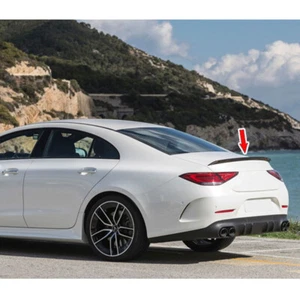 Painted Black A Style Trunk Spoiler FOR Mercedes Benz CLS450 W257 Sedan 2020 - Picture 1 of 7