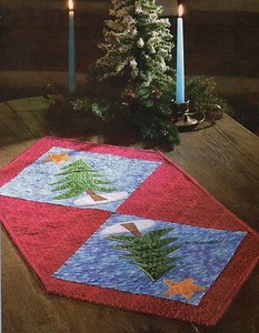 Pine Tree Runner Quilt Pattern Pieced/Applique BD - Picture 1 of 1