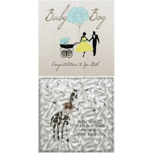 Five dollar Shake Luxury  Card New Baby - Image 1 of 1