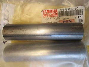 YAMAHA FRONT FORK COLLAR SPACER SET PAIR NOS/OEM V-MAX 1200 1985-1992 1FK-23118  - Picture 1 of 3
