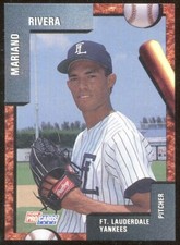 1992 Fort Lauderdale Yankees Fleer/ProCards #2611 Mariano Rivera Mint