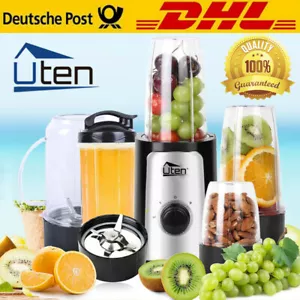 700ml Standmixer Smoothie Maker 5 in 1 Blender Ice Crusher Mixer Milchshaker - Bild 1 von 12