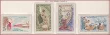 1965 LAOS N°109/110** Aides étrangères, TB, 1965, Foreign aid to Laos MNH