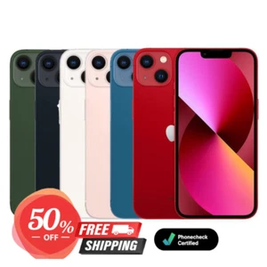 Apple iPhone 13 128GB 256GB Odblokowany Verizon Niebieski/Różowy Smartphone 4-rdzeniowy procesor graficzny 5G - Zdjęcie 1 z 8