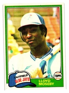 1981 Topps - #643 Lloyd Moseby - Picture 1 of 2